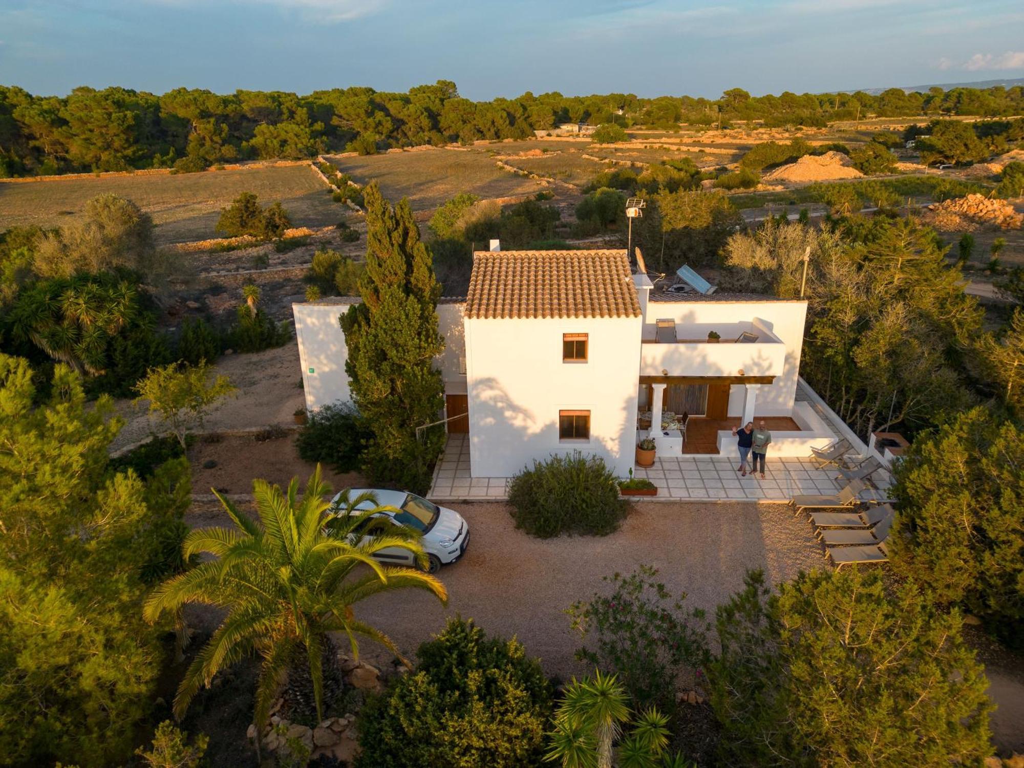 Ses Oliveres Villa Cala Saona Bagian luar foto