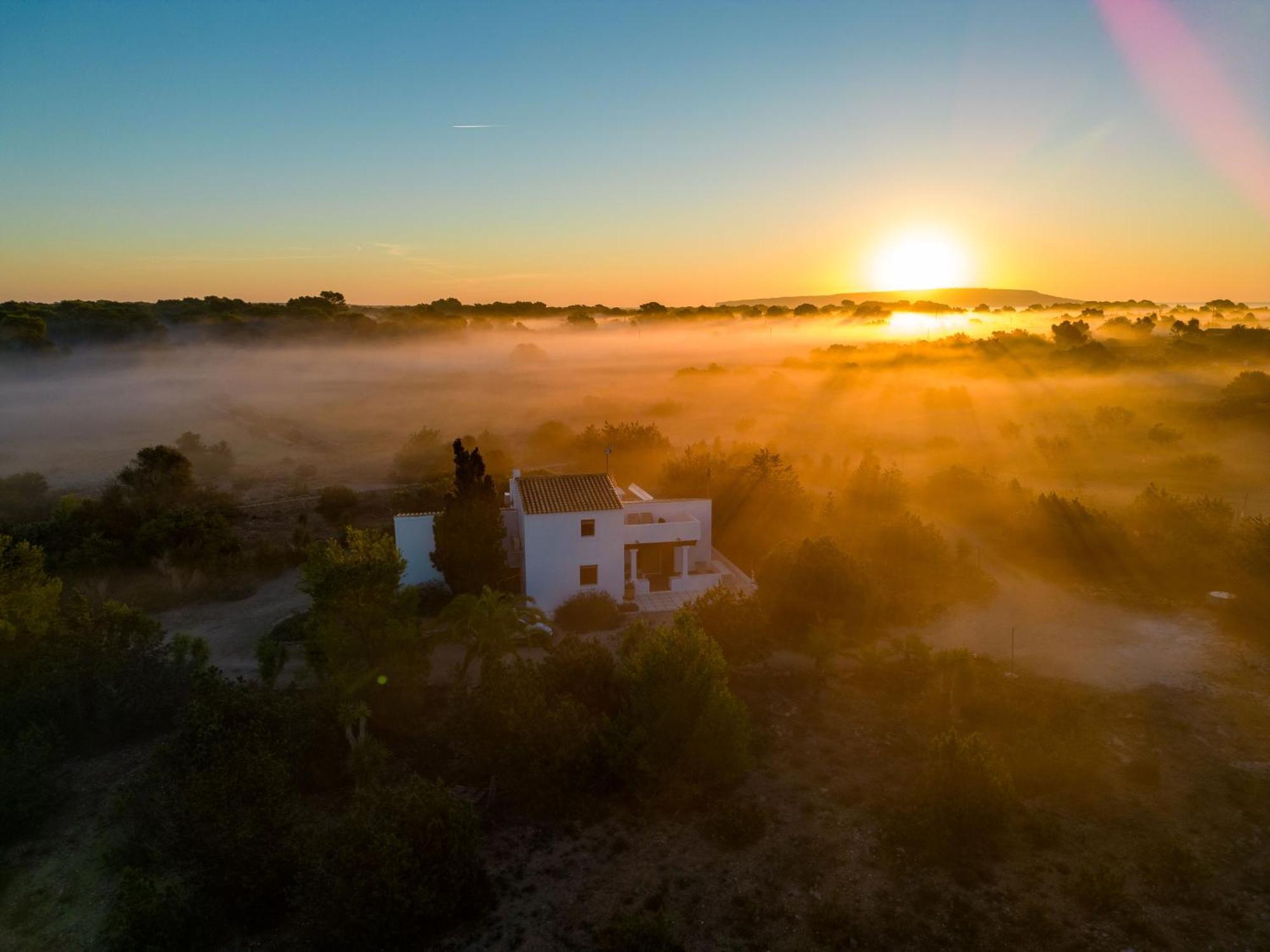 Ses Oliveres Villa Cala Saona Bagian luar foto