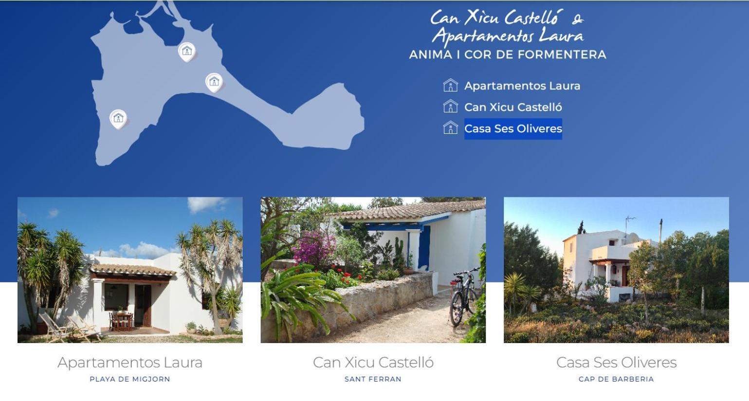 Ses Oliveres Villa Cala Saona Bagian luar foto